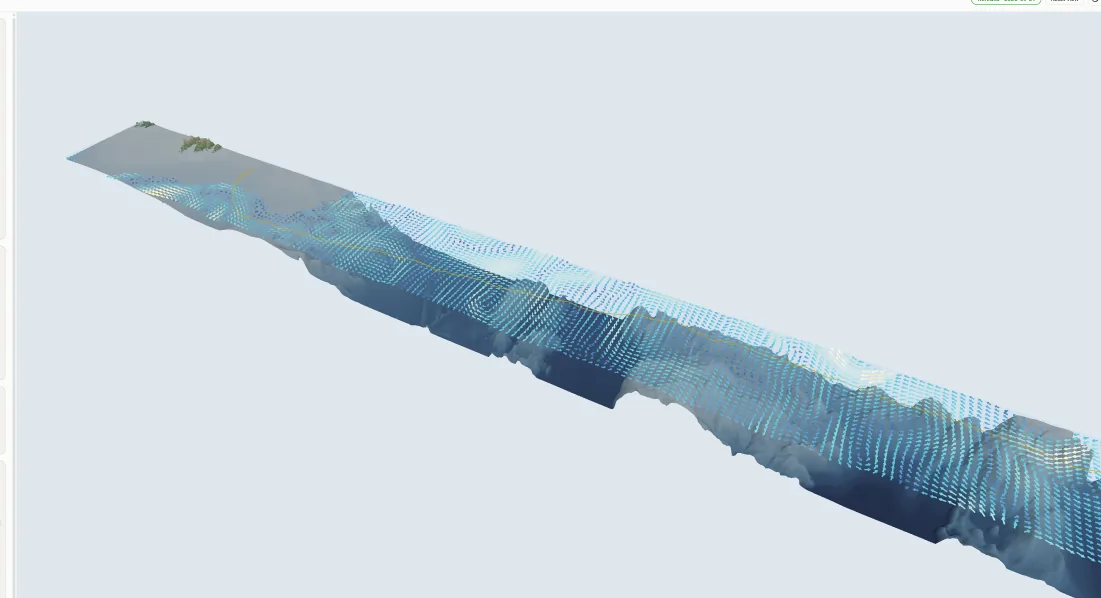 Nereus 3D currents view