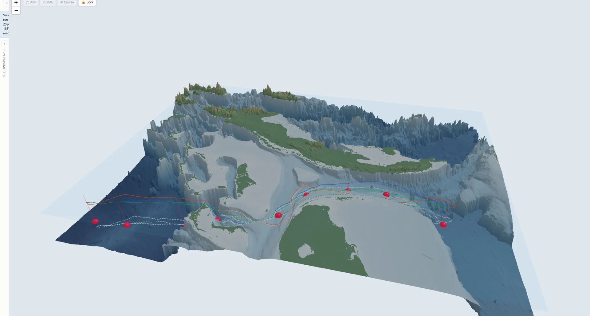 Nereus, 3D seabed